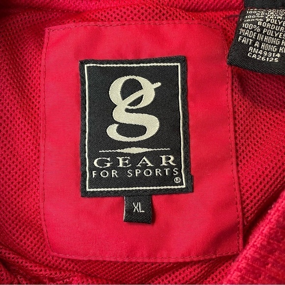 Gear for Sports Biltmore Estate Red Vintage Pullover CrewneckWindbreaker. XL - Picture 10 of 11